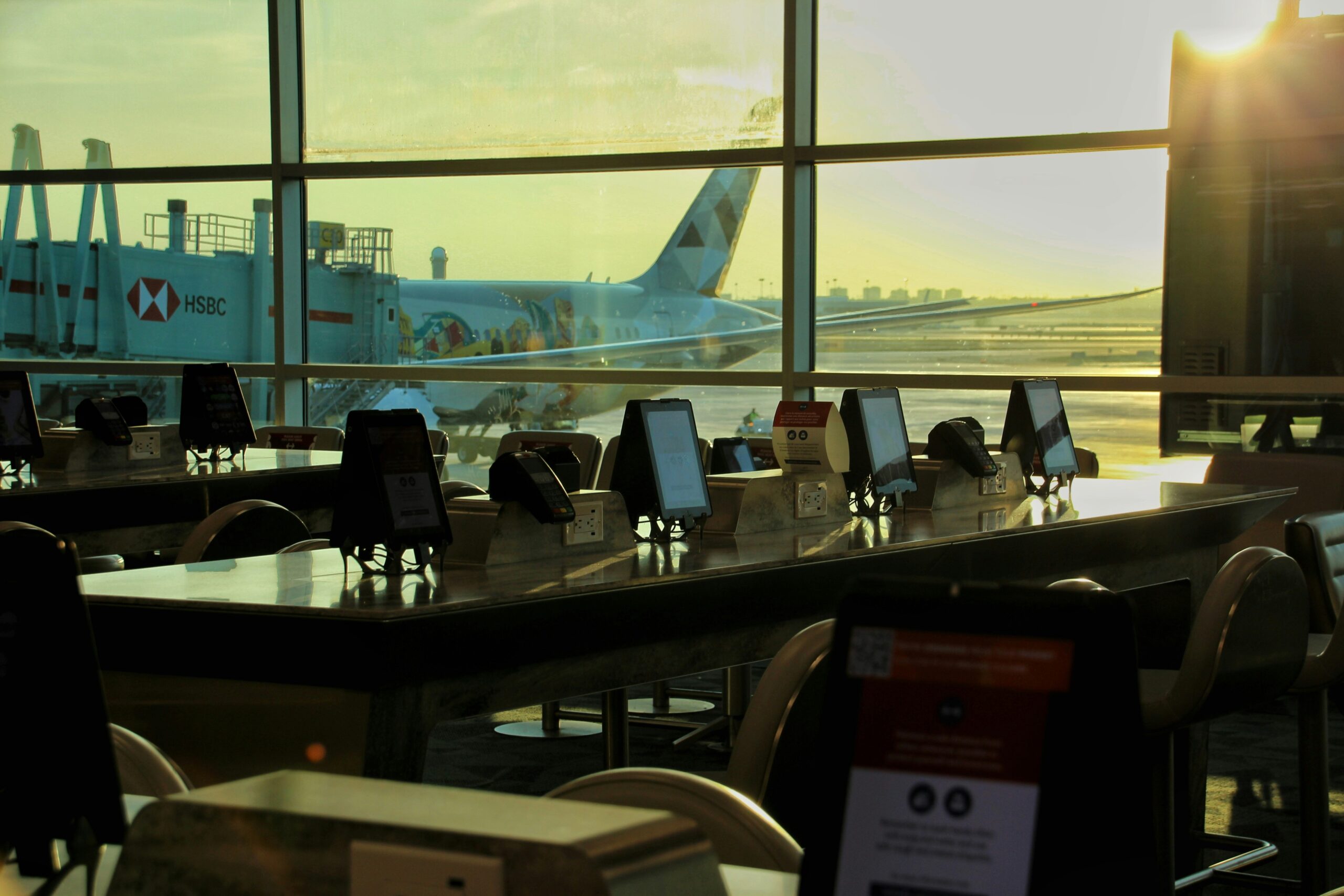 Complicated airline compensation forms spread across a table