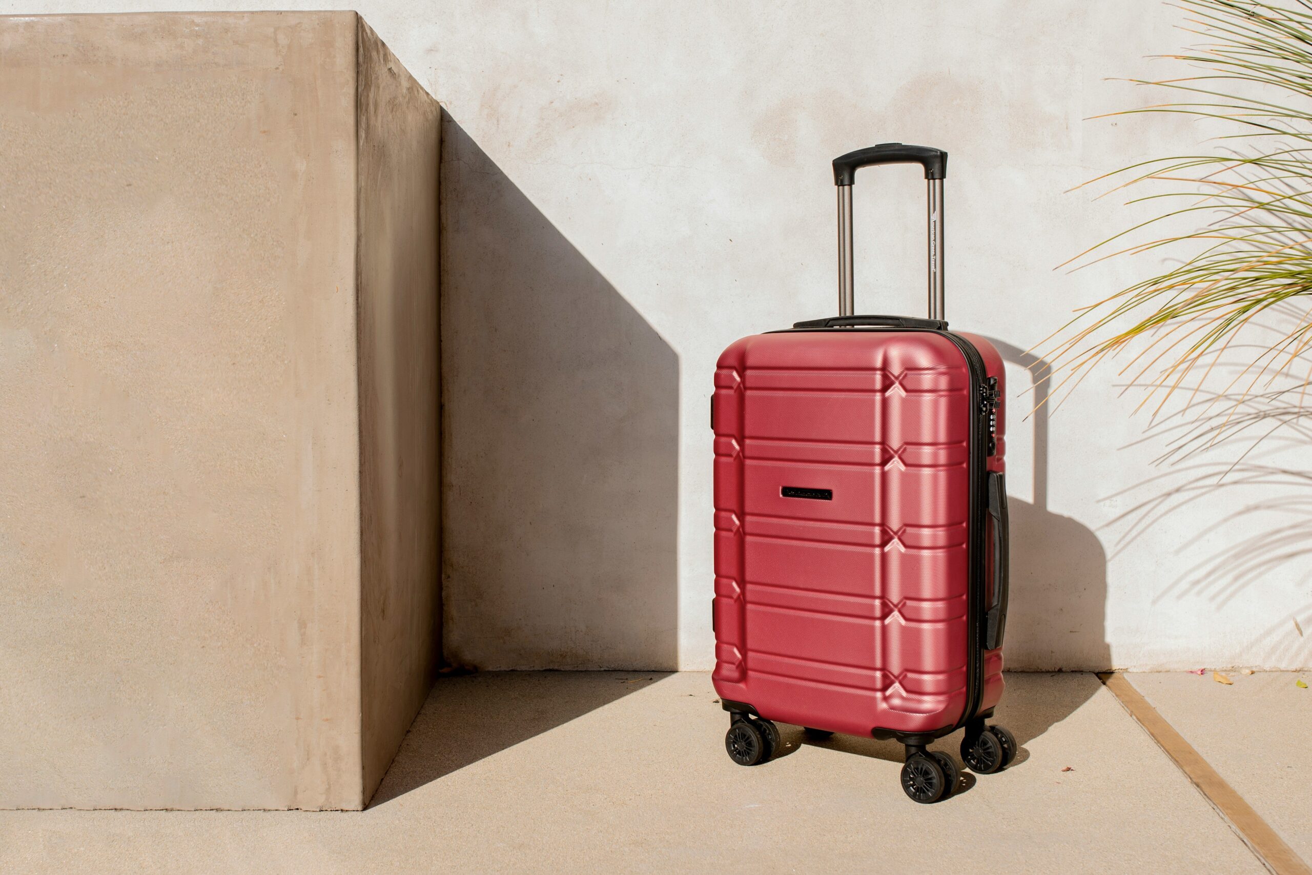 Photo of a traveler happily reunited with their luggage after a successful claim